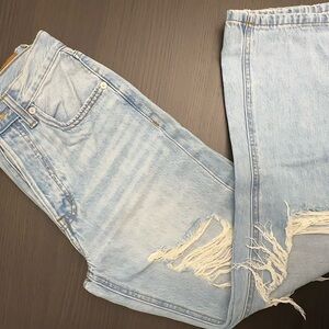 Light Blue Distressed Jeans